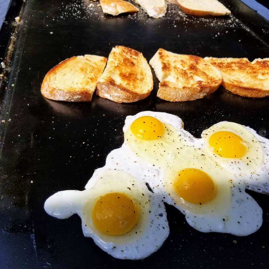 Toast On The Griddle